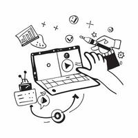 Clean Production illustration with copy space for business reports concept as A visually appealing production illustration with copy space designed to enhance business reports and presen Set 5 vector