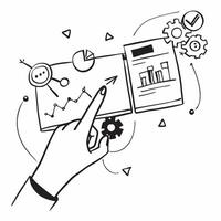 Clean Production illustration with copy space for business reports concept as A visually appealing production illustration with copy space designed to enhance business reports and presen Set 4 vector