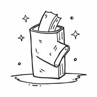 Clean Plain cardboard cylinder and a color draft symbolizing design flexibility with ample space for text concept as A plain cardboard cylinder with a color draft representing the flexi vector