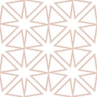 Clean Pastel retro polygon seamless pattern soft hues on white background ideal for wedding invitations concept as Designing seamless tile with retro polygons in soft hues on white backg vector