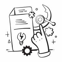 Clean On maintenance illustration with blank area for customizable text concept as A creative depiction of an on maintenance illustration featuring a blank area for customizable text ide vector