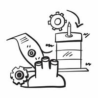 Clean Manufacturing symbol with copy space for project planning concept as An artistic rendering of a manufacturing symbol with spacious copy space suitable for project planning industri Set 2 vector