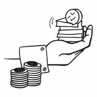 Clean Man with poker chips and playing cards symbolizing gambling and stakes with ample space for text concept as A man holding a stack of poker chips and a hand of playing cards repres vector