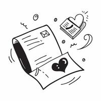 Clean Love letter and heart icon with space for text and icons on a pink background concept as A versatile love letter and heart icon featuring space for both text and icons on a clean p vector