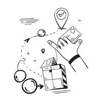 Clean Logistic symbol with copy space for promotional materials concept as A versatile logistic symbol with ample copy space suitable for promotional materials like brochures flyers and vector