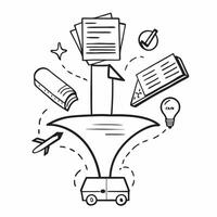 Clean Logistic symbol with copy space for educational materials concept as A sleek logistic symbol with ample copy space perfect for creating educational materials and resources that hig vector