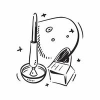 Clean Lip balm and lip gloss icon with space for text and graphics concept as An illustrative lip balm and lip gloss icon design featuring ample space for both text and graphics perfect vector