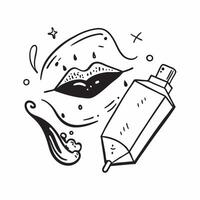 Clean Lip gloss and lip scrub icon with ample space for text and graphics concept as An illustrative lip gloss and lip scrub icon design featuring ample space for both text and graphics vector