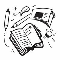 Clean Learning icon with space for text and images concept as A simple learning icon design featuring ample space for both text and images perfect for illustrating educational themes and vector