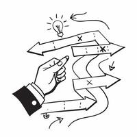 Clean Leadership illustration with space for text and graphics concept as An illustrative leadership design featuring ample space for both text and graphics perfect for illustrating lead vector