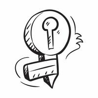 Clean Key icon with copy space on a gray background concept as A icon image of a key icon with ample copy space on a gray background perfect for security and automotive themed visuals vector