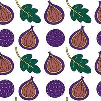 Clean Juicy fig and grape seamless tile pattern with rich colors and autumn vibes concept as Rich colored figs and grapes create a juicy fig and grape seamless tile pattern perfect for a vector