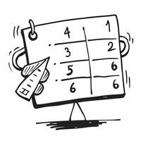Clean High score and low score on a scoreboard symbolizing success and failure with ample space for text concept as A scoreboard displaying high and low scores representing success and vector