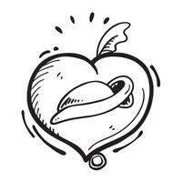 Clean Heart and wedding ring icon with space for text and graphics on a blue background concept as A modern heart and wedding ring icon design featuring space for both text and graphics vector