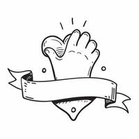 Clean Heart and Open Arms concept as A heart with open arms and ample copy space symbolizing readiness and welcome in a hug in Photo Stock Concept vector