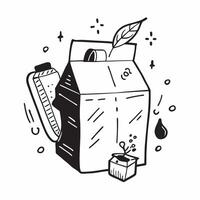 Clean Healthy snack box and a reusable water bottle symbolizing nutrition and sustainability with ample space for text concept as A healthy snack box and a reusable water bottle represe vector