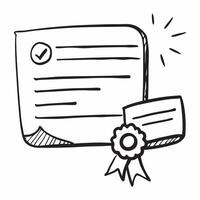 Clean Golden medal and a certificate symbolizing accomplishment and recognition with ample space for text concept as A golden medal paired with a certificate representing accomplishment Set 2 vector