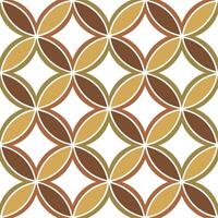 Clean Geometric retro polygon seamless pattern bold colors on white background ideal for home decor concept as Developing geometric seamless pattern with retro polygons in bold colors on vector