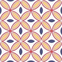 Clean Generate vintage banner collage seamless tile arrangement bold color swatches perfect for branding campaigns concept as Eye catching patterns blend retro design and mid century st vector