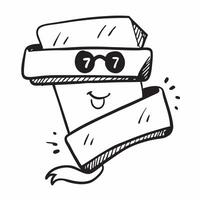 Clean Flat design as Sunglasses icon with copy space on a white background concept as A image of sunglasses with generous copy space on a white background ideal for relaxation and Set 4 vector