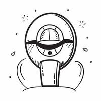 Clean Flat design as Steering wheel icon with copy space on a white background concept as A image of a steering wheel icon with generous copy space on a white background ideal for vector