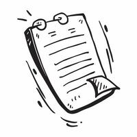 Clean Flat design as Notebook icon with copy space on a white background concept as A image of a notebook icon with generous copy space on a white background ideal for business pl vector