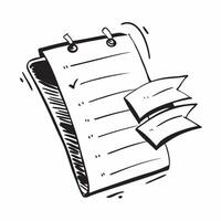 Clean Flat design as Notebook icon with copy space on a white background concept as A image of a notebook icon with generous copy space on a white background ideal for business pl Set 2 vector