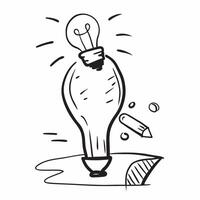 Clean Flat design as Lightbulb icon with copy space on a gray background concept as A image of a lightbulb icon with generous copy space on a gray background ideal for showcasing Set 6 vector