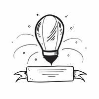 Clean Flat design as Hot air balloon icon with copy space on a white background concept as A image of a hot air balloon icon with generous copy space on a white background ideal f Set 2 vector