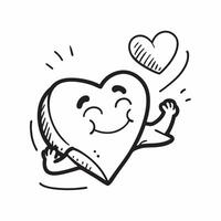 Clean Flat design as Heart icon with copy space on a blue background concept as A icon image of a heart icon with ample copy space on a blue background perfect for heart health and car Set 3 vector