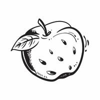Clean Flat design as Apple icon with copy space on a white background concept as A icon image of an apple icon with generous copy space on a white background ideal for promoting health Set 3 vector