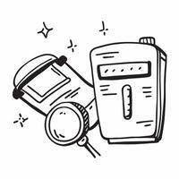 Clean EV charging icon and a battery meter symbolizing power and efficiency with ample space for text concept as An EV charging icon next to a battery meter representing the monitoring vector