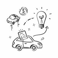 Clean EV charger and a lightning icon symbolizing fast energy transfer with ample space for text concept as An EV charger and a lightning icon representing the concept of fast energy tr vector