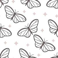 Clean Ethereal frame seamless tile pattern with dreamy elements and light textures concept as Dreamy ethereal frames create seamless tile patterns with light textures adding a magical to vector