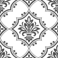 Clean Elegant damask frame seamless tile pattern with intricate patterns and regal aesthetics concept as Intricate damask elegant frames create seamless tile patterns with regal aestheti vector