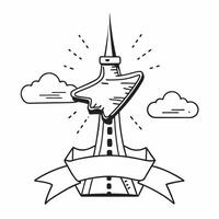 Clean Eiffel Tower and Paris Map concept as Eiffel Tower with a Paris map overlay and ample copy space symbolizing the iconic landmarks of Paris in Photo Stock Concept vector