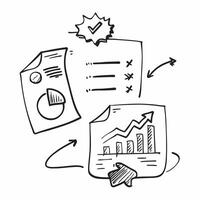 Clean Doodle line icon of a speech bubble concept as A doodle line icon of a speech bubble symbolizing communication discussion and business dialogue perfect for business conversation th vector
