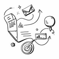 Clean Digital transformation symbol with copy space for project planning concept as An artistic rendering of a digital transformation symbol with spacious copy space suitable for project Set 2 vector
