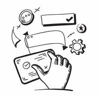 Clean Digital transformation icon with blank space for custom branding concept as A customizable digital transformation icon with blank space for adding custom branding elements making i Set 2 vector