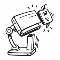Clean Desk lamp icon with copy space for productivity insights concept as A visually appealing desk lamp icon with copy space designed to enhance productivity insights and presentations vector