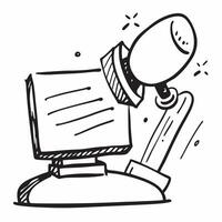 Clean Desk lamp symbol with blank area for personalized messages concept as A customizable desk lamp symbol featuring a blank area for adding personalized messages making it suitable for vector