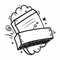 Clean Delivery icon with blank area for customizable text concept as A creative depiction of a delivery icon featuring a blank area for customizable text ideal for presenting logistics p vector