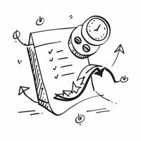 Clean Data summary symbol with copy space for project planning concept as An artistic rendering of a data summary symbol with spacious copy space suitable for project planning goal setti Set 5 vector