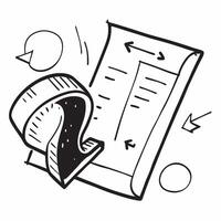 Clean Data summary symbol with copy space for project planning concept as An artistic rendering of a data summary symbol with spacious copy space suitable for project planning goal setti vector