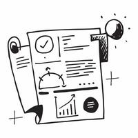 Clean Data summary icon with space for text and graphics on a blue background concept as A modern data summary icon design featuring space for both text and graphics on a blue background Set 2 vector