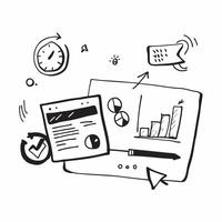 Clean Dashboard and ERP icon with space for text on a professional background concept as A sleek dashboard and ERP icon design with ample space for text on a professional background idea vector