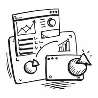 Clean Dashboard and ERP icon with space for text on a professional background concept as A sleek dashboard and ERP icon design with ample space for text on a professional background idea Set 2 vector