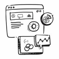 Clean Dashboard and CRM icon with space for text on a professional background concept as A sleek dashboard and CRM icon design with ample space for text on a professional background idea vector