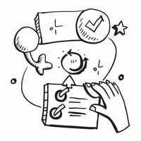 Clean Customer satisfaction symbol with copy space for project planning concept as An artistic rendering of a customer satisfaction symbol with spacious copy space suitable for project p Set 4 vector
