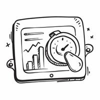 Clean Dashboard icon with copy space on a blue background concept as A image of a dashboard icon with ample copy space on a blue background perfect for automotive and driver theme vector